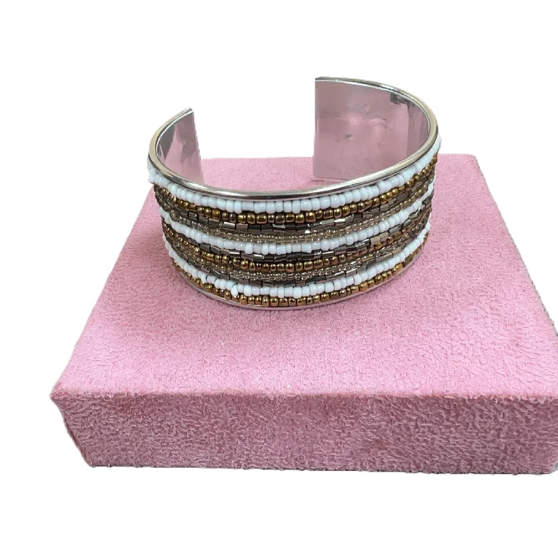 trendy gold bracelet for women-Bracelet Cuff