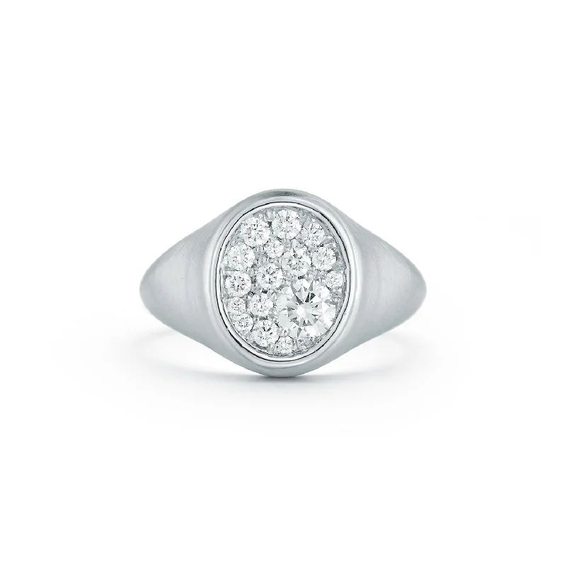 18K White Gold