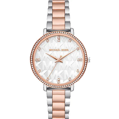 hybrid watches with fitness and smartwatch features-Michael Kors Pyper White Dial Women 38mm