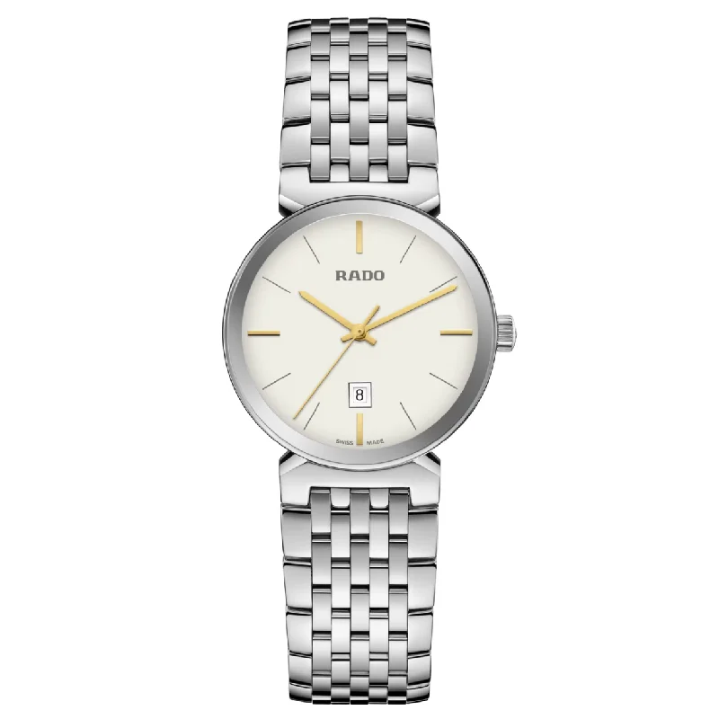 sport watches for men with GPS and heart rate monitor-Rado Florence White Dial Women 30mm