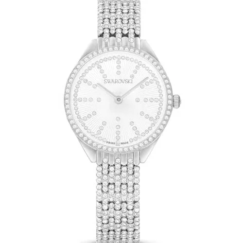 vintage men’s watches with automatic movement-Swarovski Attract White Dial Women 30mm