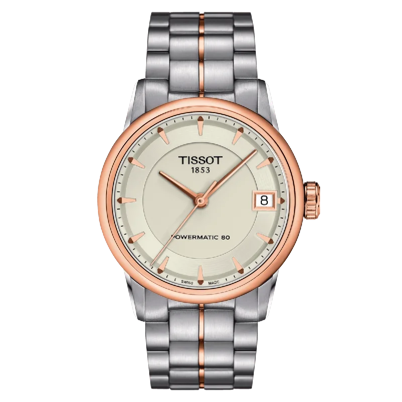 watches with multiple time zone display-Tissot T-Classic Ivory Dial Women 33mm