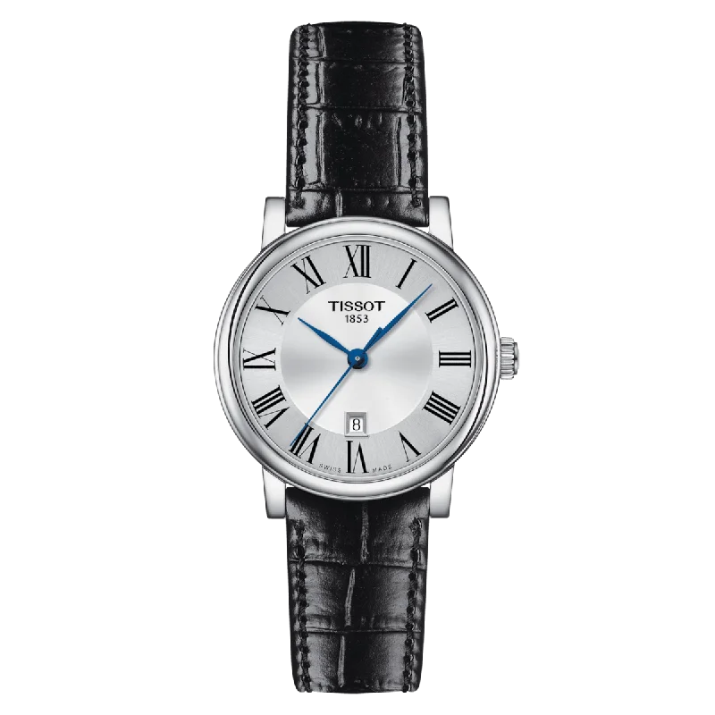 affordable sports watches for women-Tissot T-Classic Silver Dial Women 30mm