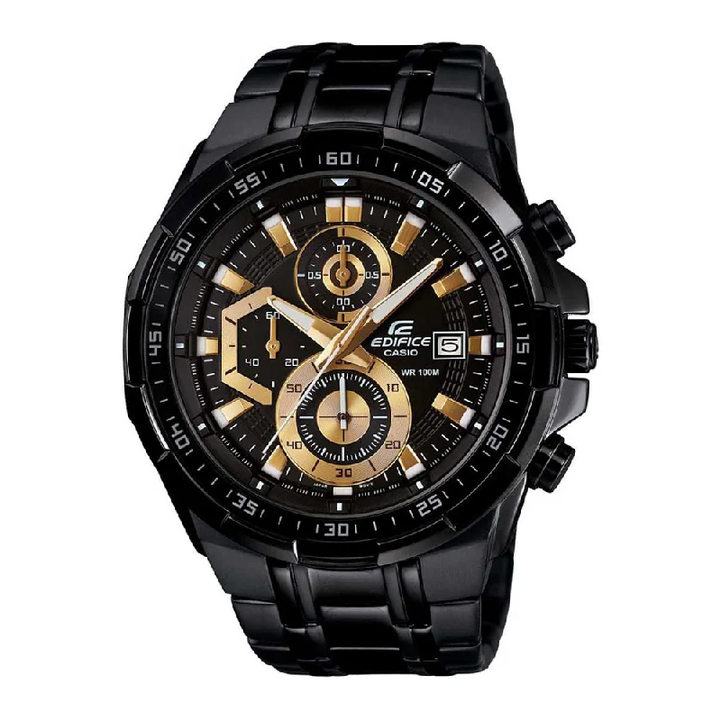 best luxury watches for men under 500-Casio Edifice Stopwatch Men's Chronograph EX187