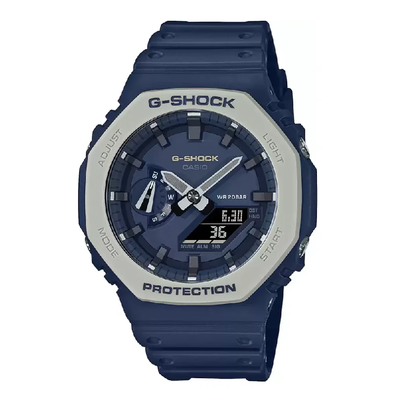 watches for men with customizable watch faces and straps-Casio G-Shock Analog-Digital Black Dial Men's Watch-G1088