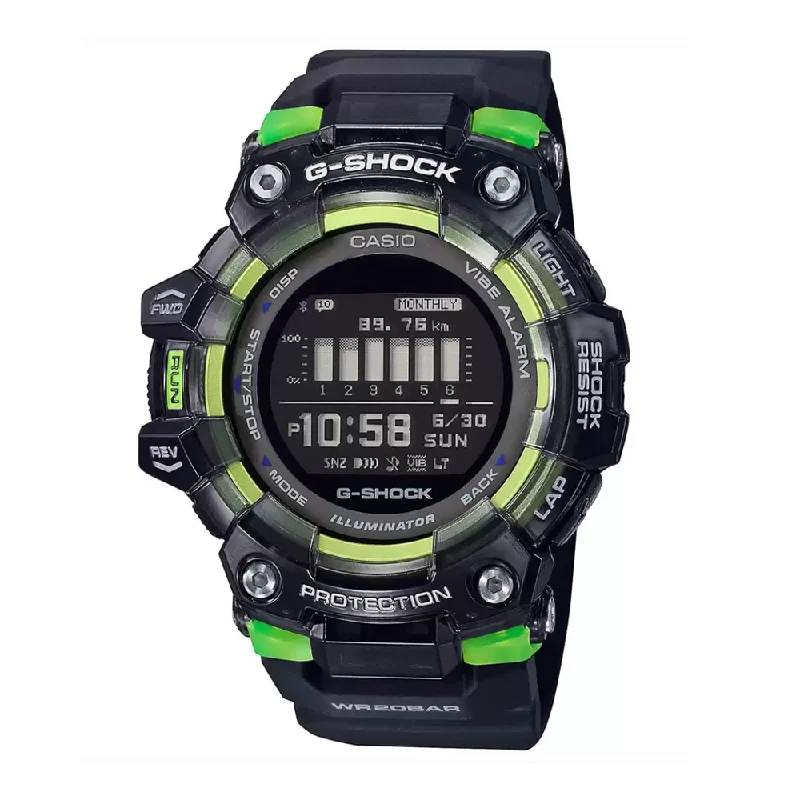 durable and stylish watches for men with sporty look-Casio G SHOCK Black Dial Men's Watch - G1090