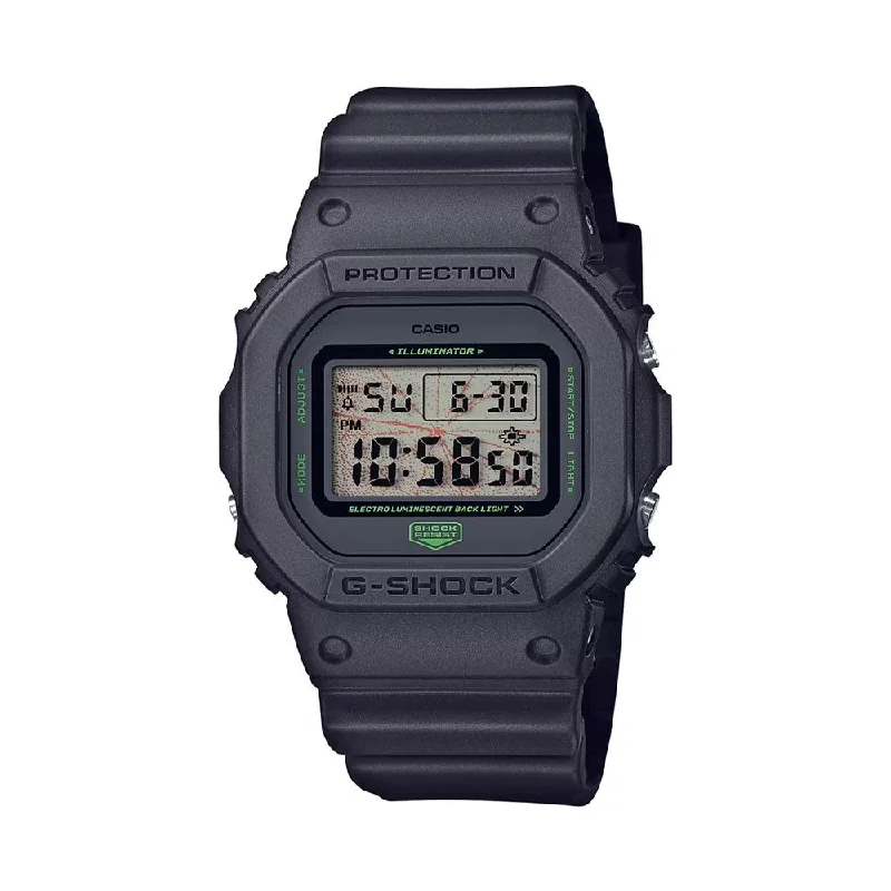 hybrid watches for fitness and tech lovers-Casio G1133 G-SHOCK ( DW-5600MNT-1DR ) Digital Watch - For Men