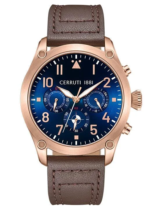 women’s watches with large display for better readability-CERRUTI 1881 Men Madrigal Chrono - CECIWGF0042501