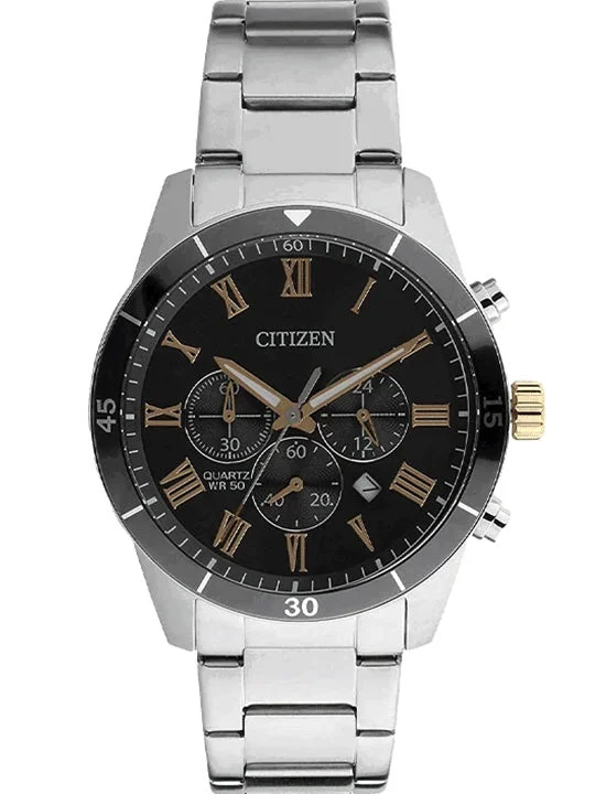 men’s watches with minimalist design for formal wear-CITIZEN AN8168-51H Chronograph Watch For Men