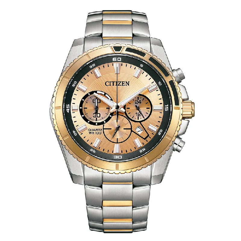 affordable fitness trackers with customizable features-Citizen AN8204-59X Men Watch