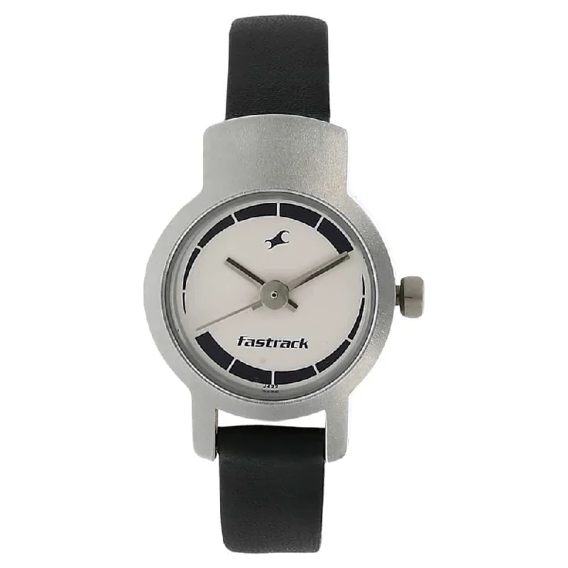 watches for men with black metal bracelet for edgy style-Fastrack Black & Silver