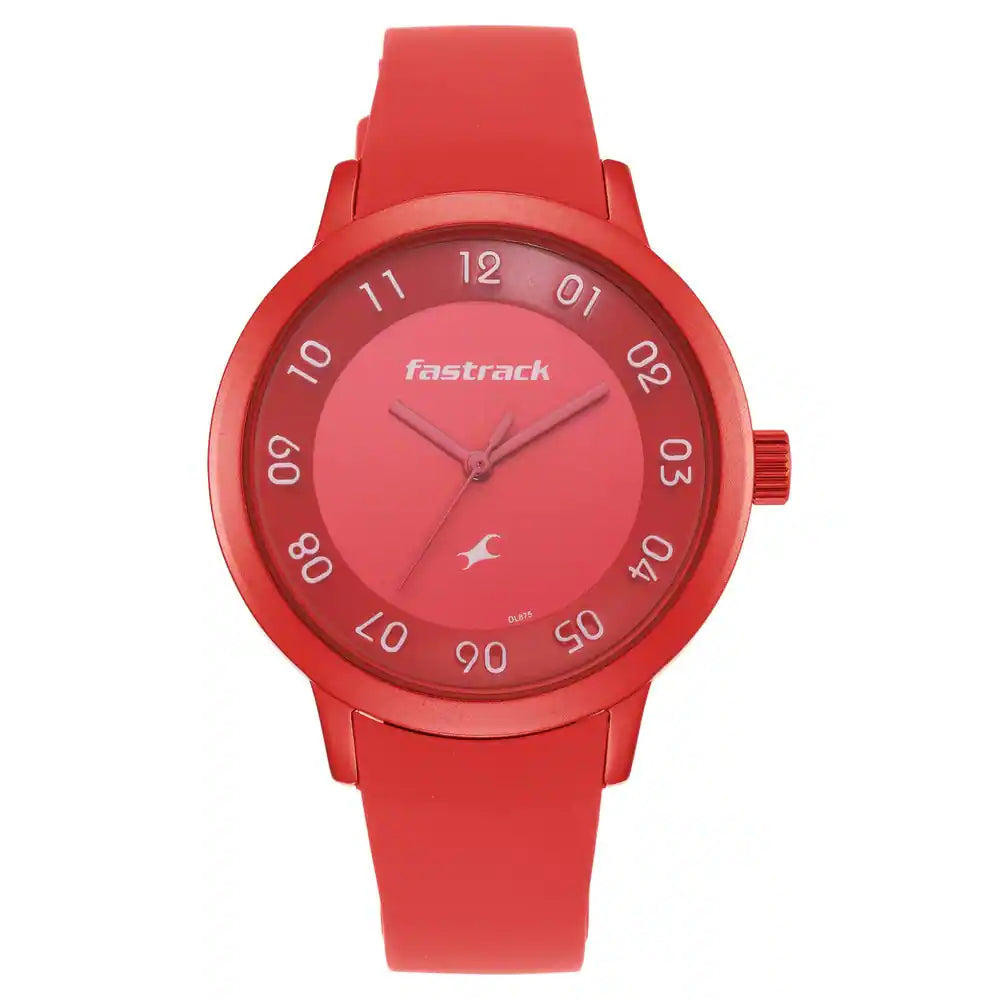 durable fitness watches for running and cycling-Pop Colours Red