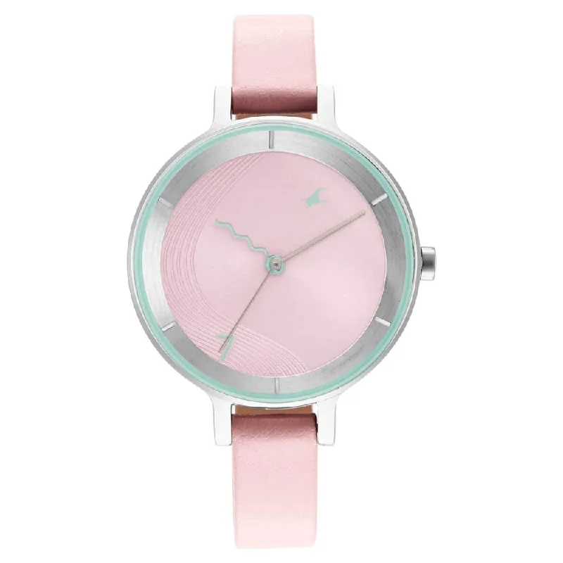 solar-powered watches for hiking and adventure-Stunners 3.0 Pink Dial