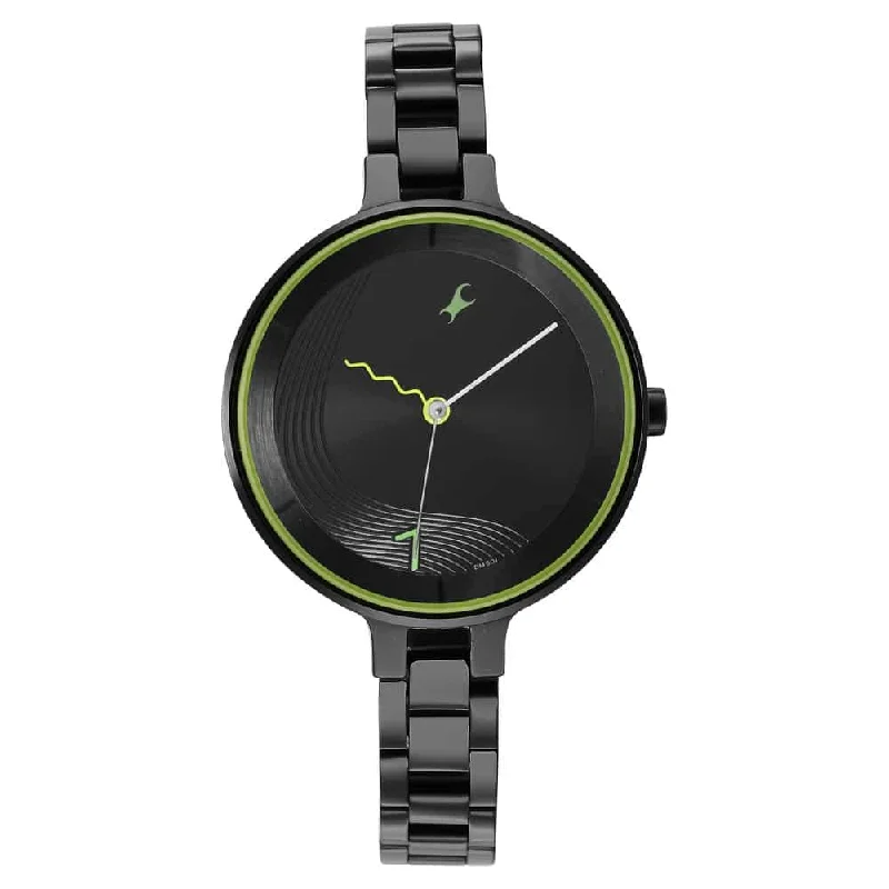 high-tech watches with built-in Bluetooth and fitness apps-Stunners Black