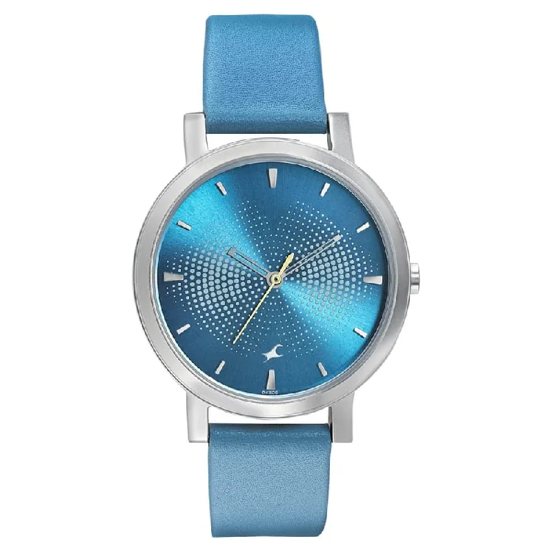 watches with digital display for easy time reading-Sunburn Aqua Blue