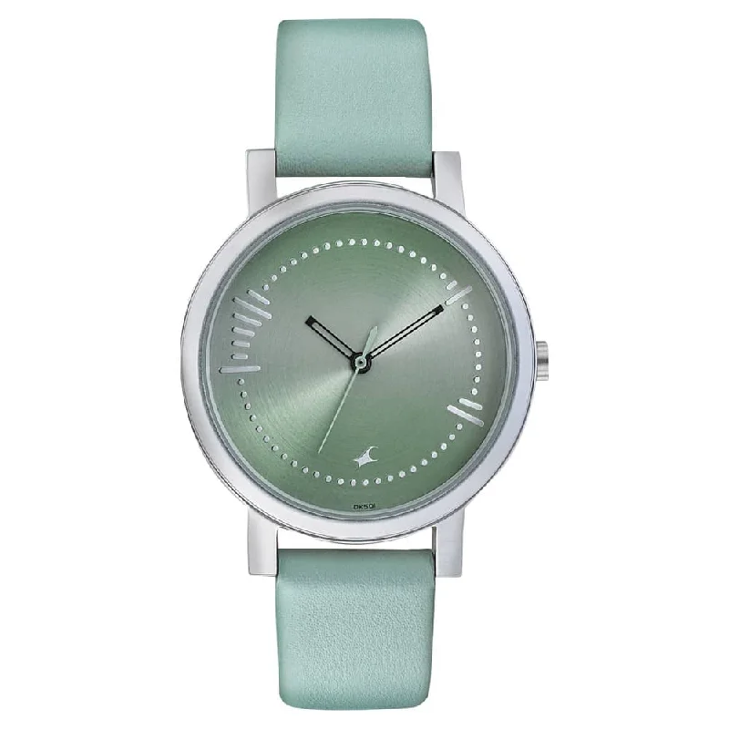 classic timepieces for men with automatic movement-Sunburn Pastel Green