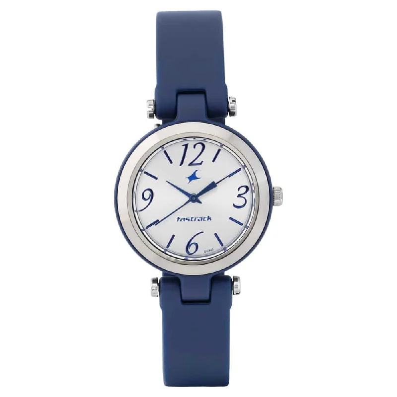 stylish watches for business professionals-Trendies Blue Silicone