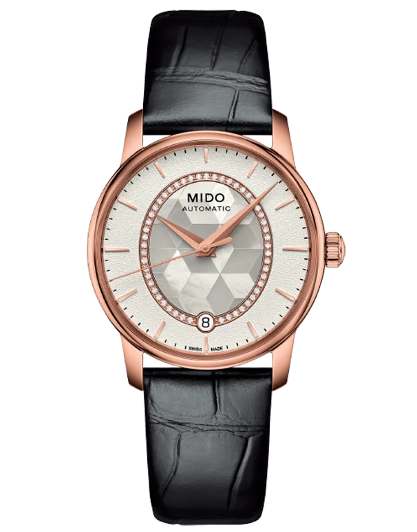 best hybrid smartwatches for active lifestyles-MIDO - Baroncelli Automatic Ladies Watch - M0072073611600 - 781935