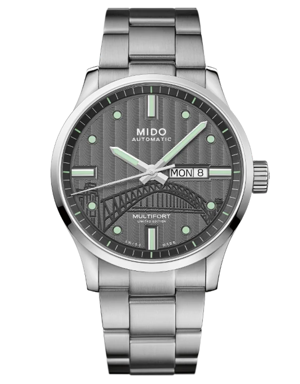 watches for men with oversized faces for bold style-MIDO - Multifort 20th Anniversary - Inspired by Arcitecture  - M005430110618 - 784947