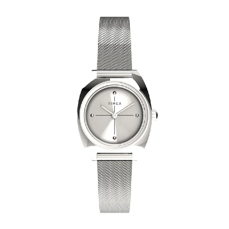 watches with stainless steel and ceramic for modern appeal-Milano 2-Hand 24mm Stainless Steel Band