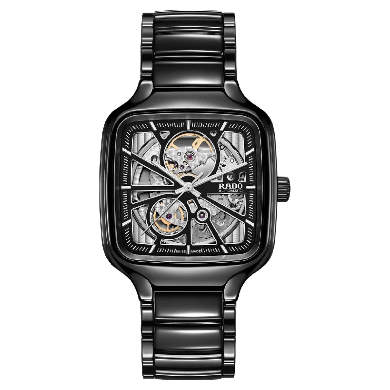 best watches for marathon runners with GPS-Rado True Skeleton Dial Unisex 38mm