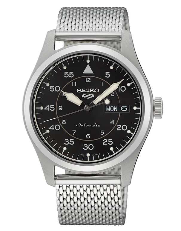 watches for men with customizable straps for style-Seiko -  Gents 5 Sports Automatic Watch - SRPH23K - 784100