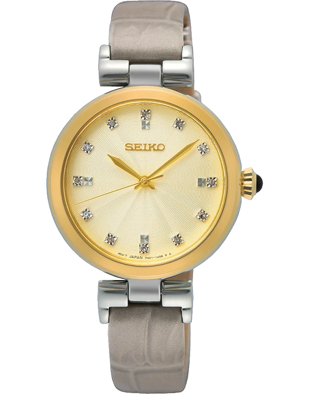 sport watches for men with GPS and heart rate monitor-Seiko - Ladies Dress 50M Quartz Watch - SRZ546P - 786411