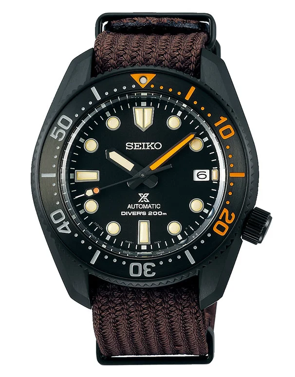 watches with moon phase display for collectors-Seiko - Prospex Limited Edition Black Series Automatic Divers Watch - SPB255J - 784703