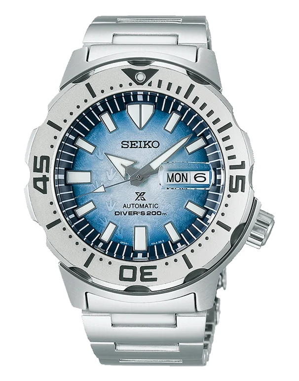 luxury watches for women with sapphire crystal-Seiko - Prospex Save The Ocean Antarctic Special Edition - SRPG57K - 783682