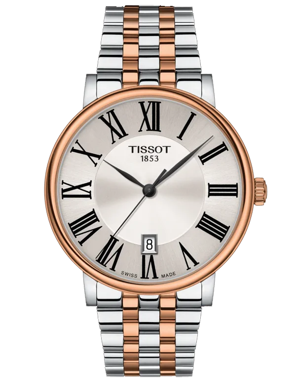 watches with date and day function for convenience-Tissot Carson Premium Quartz Watch - T122.410.22.033.00- 771787