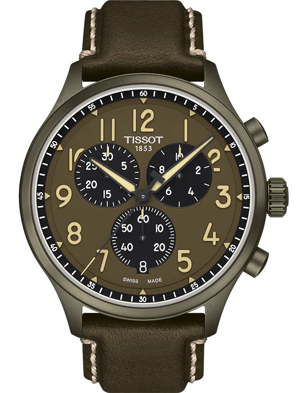 watches for extreme sports with shockproof design-Tissot Chrono XL  - T116.617.36.092.00 - 786338