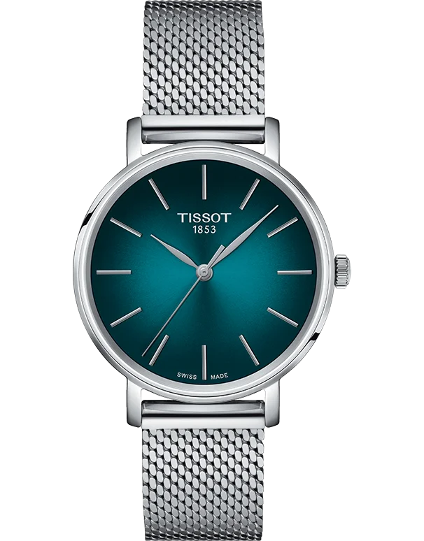 watches with high water resistance for swimming and diving-Tissot Everytime 34mm Watch - T143.210.11.091.00  - 787593