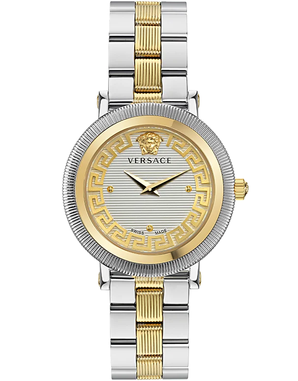 watches with precision timekeeping and automatic movement-Versace Greca Flourish - VE7F00423 - 787904